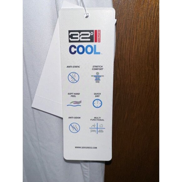 32 Degrees Men's Cool Ultra-Soft Light Weight Crew-Neck T-Shirt, Size L, NWT - Picture 5 of 6